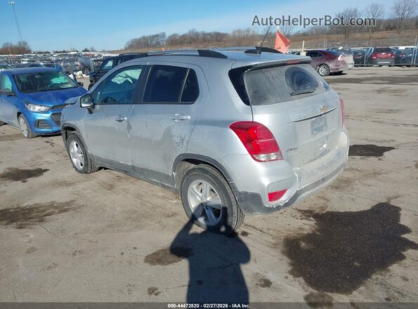 KL7CJPSM4NB518608 2022 CHEVROLET TRAX Серебряный Задняя левая четверть