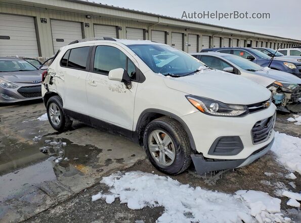 KL7CJPSM5NB525146 2022 CHEVROLET TRAX Белый Передняя правая четверть