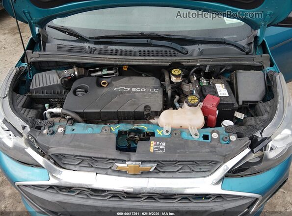 KL8CB6SA1KC705495 2019 CHEVROLET SPARK Turquoise Widok z tyłu