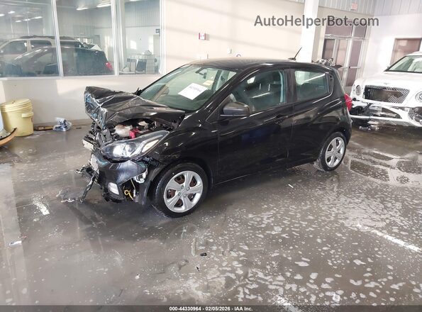 KL8CB6SA1KC802230 2019 CHEVROLET SPARK Black Vista tres cuartos delantera izquierda