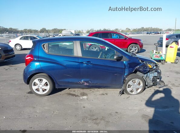 KL8CB6SA2NC032415 2022 CHEVROLET SPARK Синий Вид задней части салона