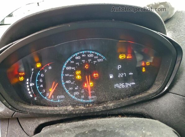 KL8CB6SA3JC431571 2018 CHEVROLET SPARK Gray Widok zestawu wskaźników