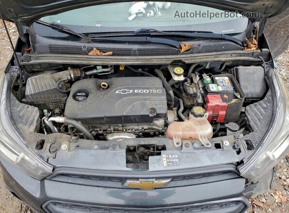 KL8CB6SA3JC431571 2018 CHEVROLET SPARK Gray Widok wnętrza z tyłu