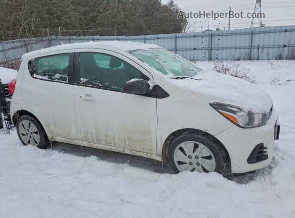 KL8CB6SA4JC449108 2018 CHEVROLET SPARK Белый Передняя правая четверть