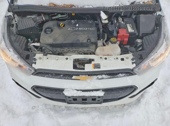 KL8CB6SA4JC449108 2018 CHEVROLET SPARK Белый Вид задней части салона
