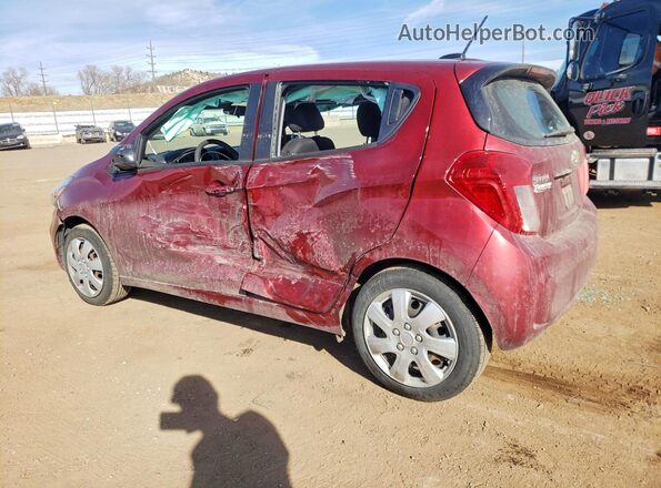 KL8CB6SA5NC033445 2022 CHEVROLET SPARK Red Tył lewy