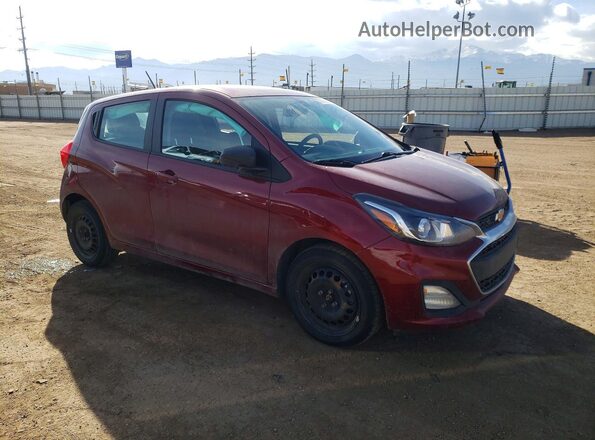 KL8CB6SA5NC033445 2022 CHEVROLET SPARK Red Przód prawy