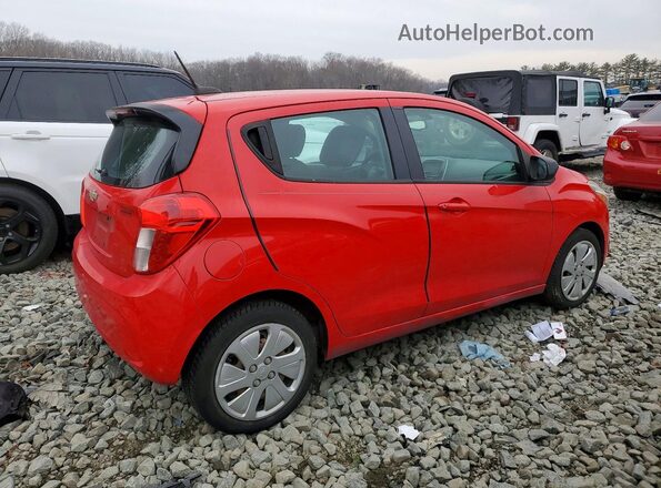 KL8CB6SA6HC728960 2017 CHEVROLET SPARK Красный Задняя правая четверть