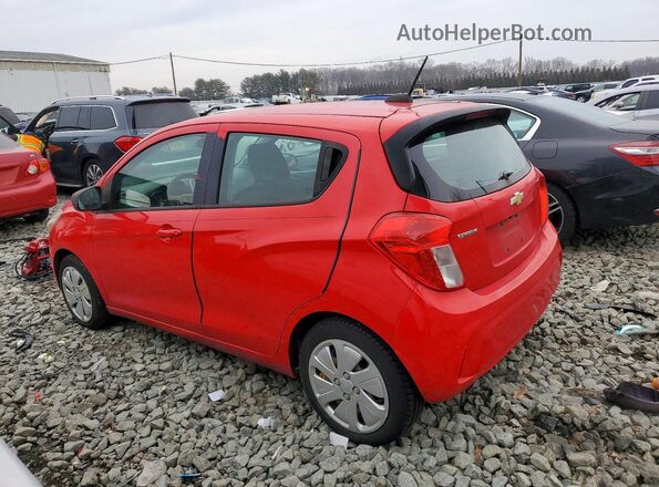 KL8CB6SA6HC728960 2017 CHEVROLET SPARK Красный Задняя левая четверть