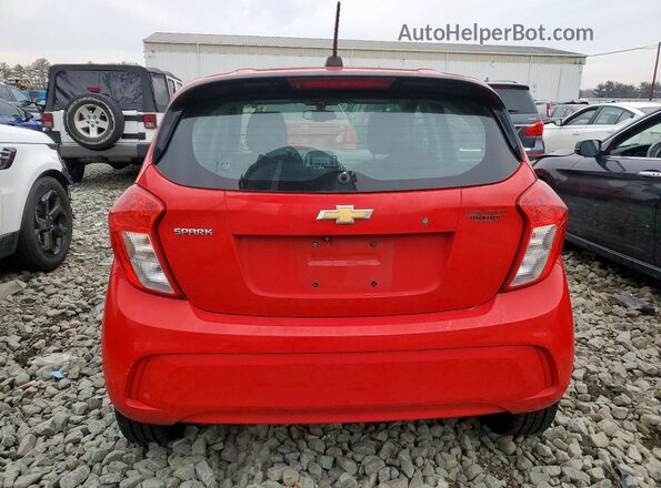 KL8CB6SA6HC728960 2017 CHEVROLET SPARK Красный Вид сзади