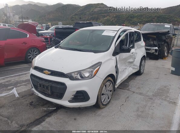 KL8CB6SA8GC622234 2016 CHEVROLET SPARK Белый Передняя левая четверть