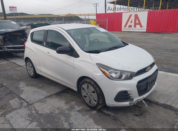 KL8CB6SA8GC622234 2016 CHEVROLET SPARK Белый Передняя правая четверть