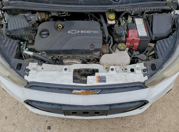 KL8CB6SAXGC649337 2016 CHEVROLET SPARK Белый Вид задней части салона