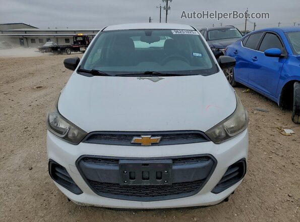 KL8CB6SAXGC649337 2016 CHEVROLET SPARK Белый Вид спереди