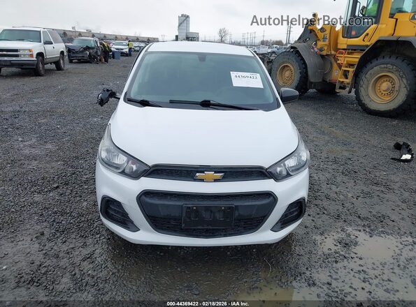 KL8CB6SAXJC466740 2018 CHEVROLET SPARK Белый Вид задней части салона