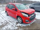 2022 Chevrolet Spark 1lt Red vin: KL8CD6SA0NC010780