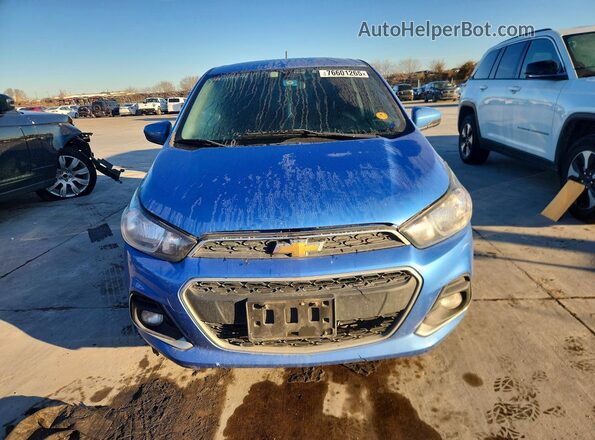 KL8CD6SA5HC759739 2017 CHEVROLET SPARK Синий Вид спереди