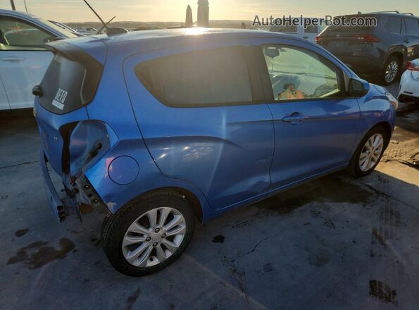 KL8CD6SA5HC759739 2017 CHEVROLET SPARK Синий Задняя правая четверть