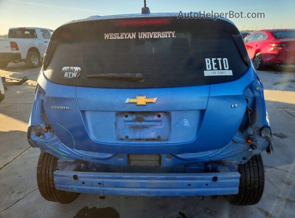 KL8CD6SA5HC759739 2017 CHEVROLET SPARK Синий Вид сзади