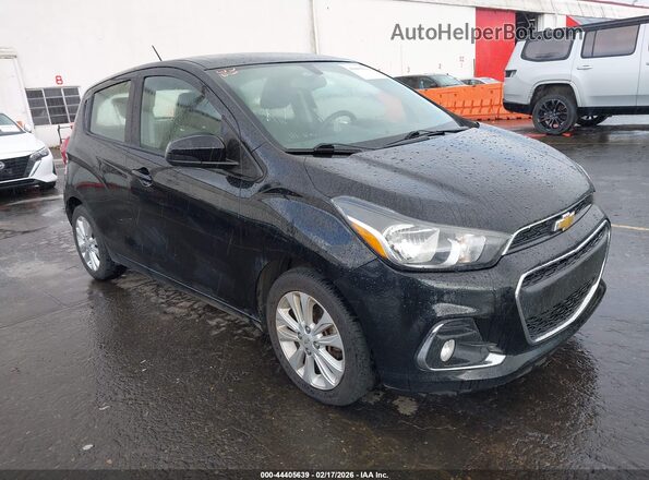 KL8CD6SA6JC429551 2018 CHEVROLET SPARK Черный Передняя правая четверть