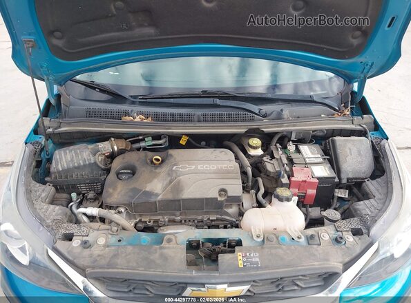 KL8CD6SA8KC747950 2019 CHEVROLET SPARK Blue Հետևի տեսք