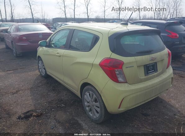 KL8CD6SA9JC424831 2018 CHEVROLET SPARK Желтый Задняя левая четверть