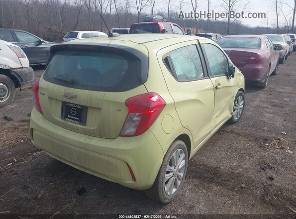 KL8CD6SA9JC424831 2018 CHEVROLET SPARK Желтый Задняя правая четверть
