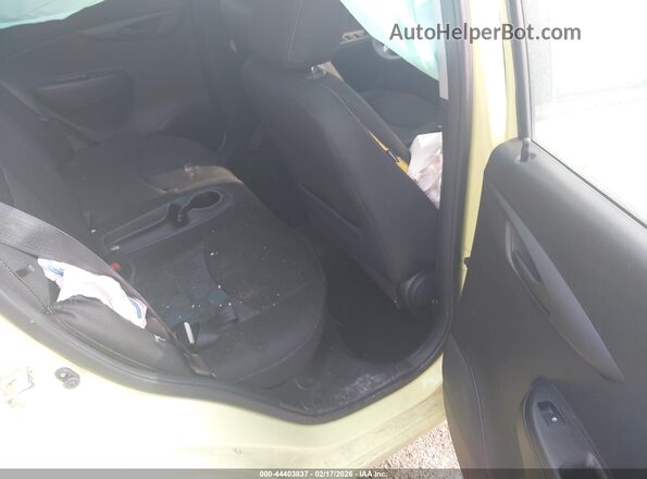 KL8CD6SA9JC424831 2018 CHEVROLET SPARK Желтый Вид наклейки с VIN-кодом