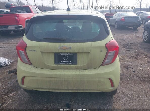 KL8CD6SA9JC424831 2018 CHEVROLET SPARK Желтый 