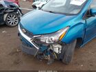 2020 Chevrolet Spark Fwd 1lt Automatic Бирюзовый vin: KL8CD6SA9LC419325