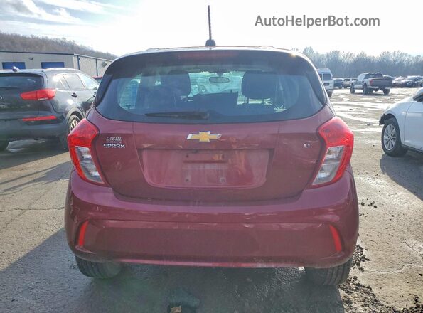 KL8CD6SA9NC007201 2022 CHEVROLET SPARK Темно-бордовый Вид сзади