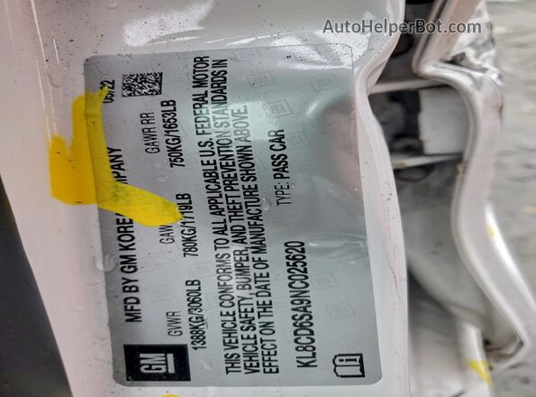 KL8CD6SA9NC025620 2022 CHEVROLET SPARK White ძრავის განყოფილების ხედი