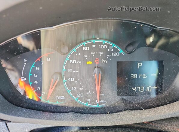 KL8CD6SAXLC431872 2020 CHEVROLET SPARK Серый Вид щитка приборов