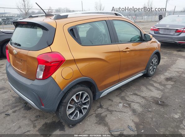 KL8CH6SA2KC765512 2019 CHEVROLET SPARK Оранжевый Задняя правая четверть