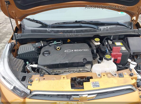 KL8CH6SA2KC765512 2019 CHEVROLET SPARK Оранжевый Вид сзади