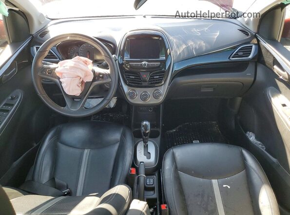KL8CH6SA7NC028441 2022 CHEVROLET SPARK Maroon Вид панелі приладів