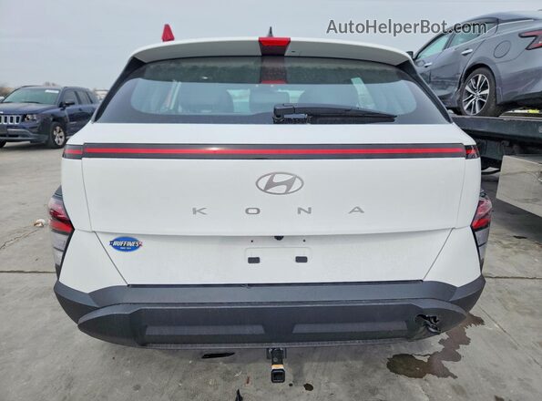 KM8HA3AB6TU371643 2026 HYUNDAI KONA Белый Вид сзади