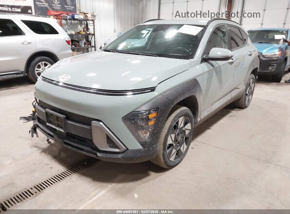 KM8HBCAB5RU100529 2024 HYUNDAI KONA Серый Передняя левая четверть