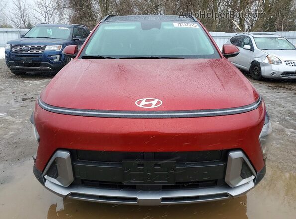 KM8HCCAB1TU356509 2026 HYUNDAI KONA Красный Вид спереди