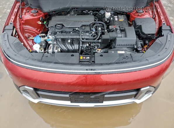 KM8HCCAB1TU356509 2026 HYUNDAI KONA Красный Вид подкапотного пространства