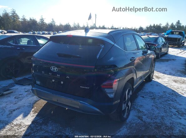 KM8HECA3XRU152500 2024 HYUNDAI KONA Черный Задняя правая четверть
