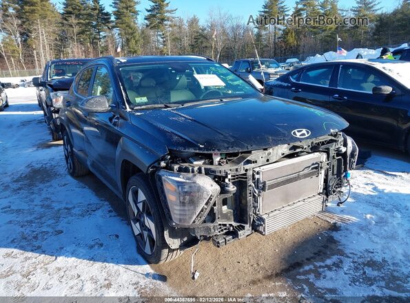 KM8HECA3XRU152500 2024 HYUNDAI KONA Черный Передняя правая четверть