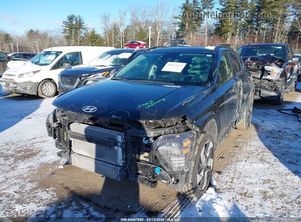 KM8HECA3XRU152500 2024 HYUNDAI KONA Черный Передняя левая четверть
