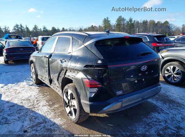 KM8HECA3XRU152500 2024 HYUNDAI KONA Черный Задняя левая четверть