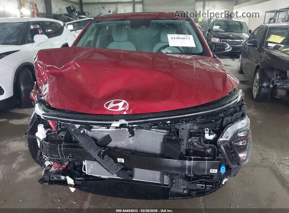 KM8HF3AB3TU381192 2026 HYUNDAI KONA Красный Вид панели приборов