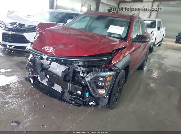 KM8HF3AB3TU381192 2026 HYUNDAI KONA Красный Передняя левая четверть