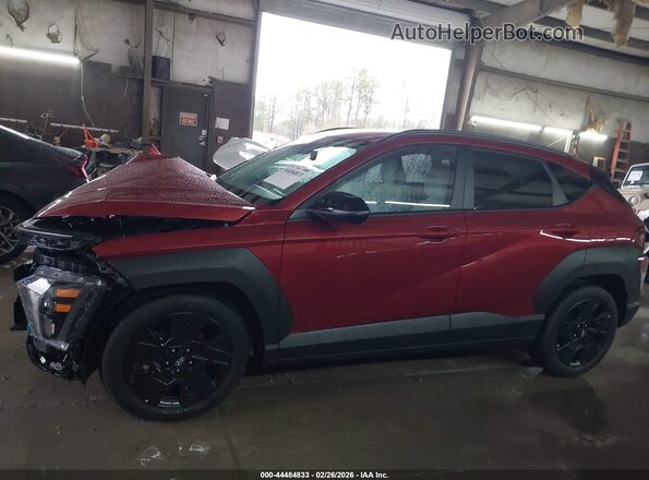 KM8HF3AB3TU381192 2026 HYUNDAI KONA Красный Вид задней части салона