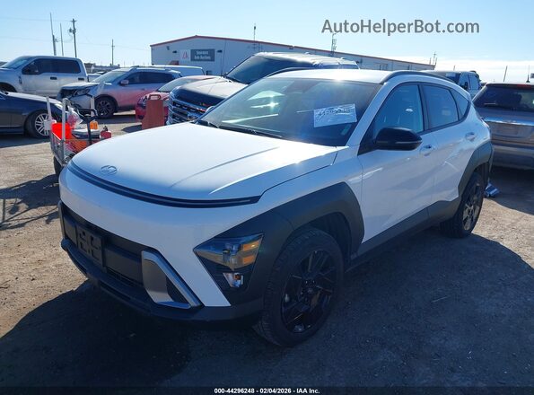 KM8HFCAB4TU362232 2026 HYUNDAI KONA Белый Передняя левая четверть
