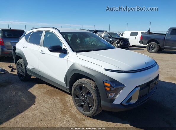 KM8HFCAB4TU362232 2026 HYUNDAI KONA Белый Передняя правая четверть