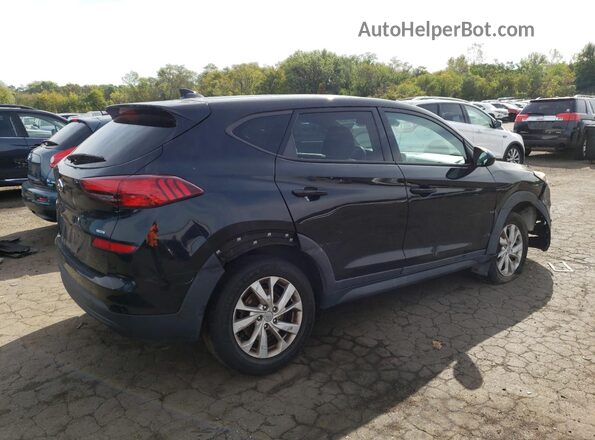 KM8J2CA45LU150129 2020 HYUNDAI TUCSON Черный Задняя правая четверть